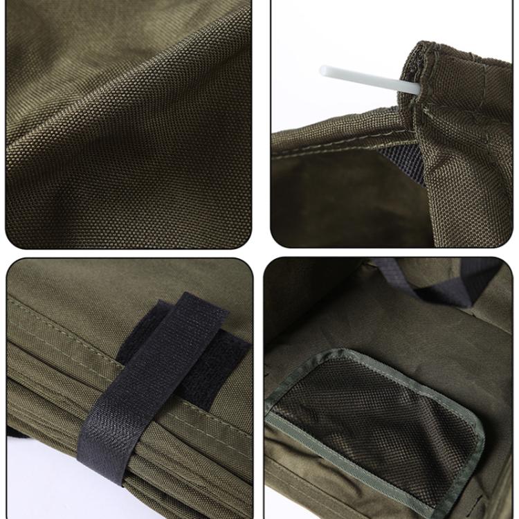 AOTU AT6361 Outdoor Folding Trash Can 27L Large Capacity Sundry Organizer Camping Handheld Storage Box