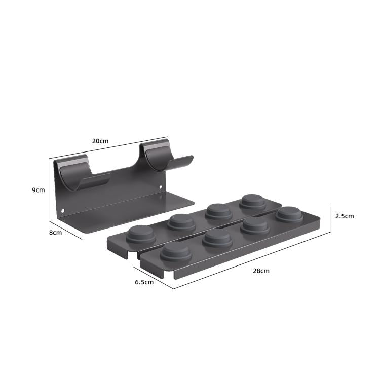 For Dyson Airwrap Styler and Nozzles Modular Desktop Storage Stand, Holds 8 Attachments