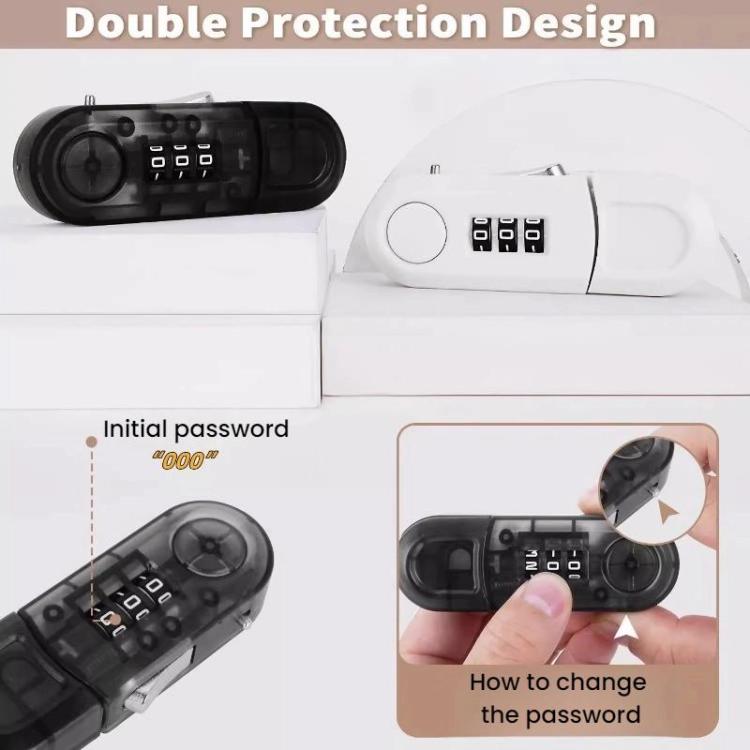 Drawer Cabinet Anti-Theft Combination Locks Punch-Free Child Safety Locks