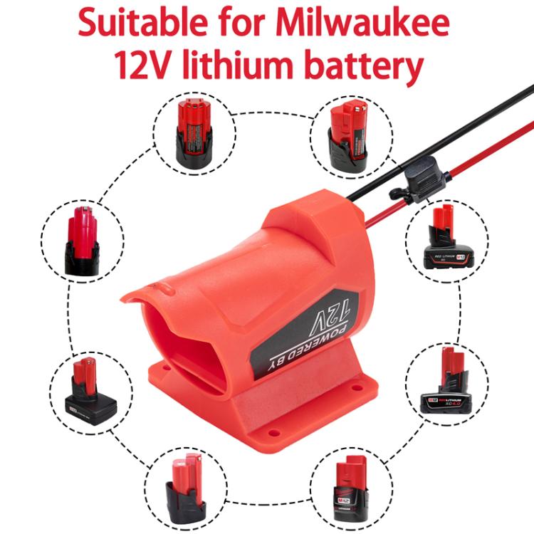 For Milwaukee Power Tool Lithium Battery Charger DIY Converter