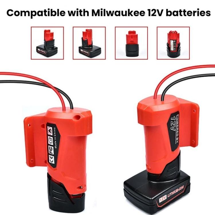 For Milwaukee Power Tool Lithium Battery Charger DIY Converter