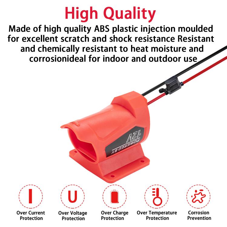 For Milwaukee Power Tool Lithium Battery Charger DIY Converter