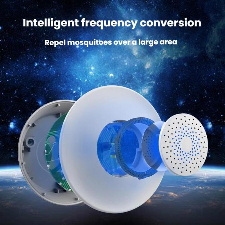 Safe Non-Toxic Ultrasonic Rodent Repellent Intelligent Frequency Conversion Household Pest Repeller