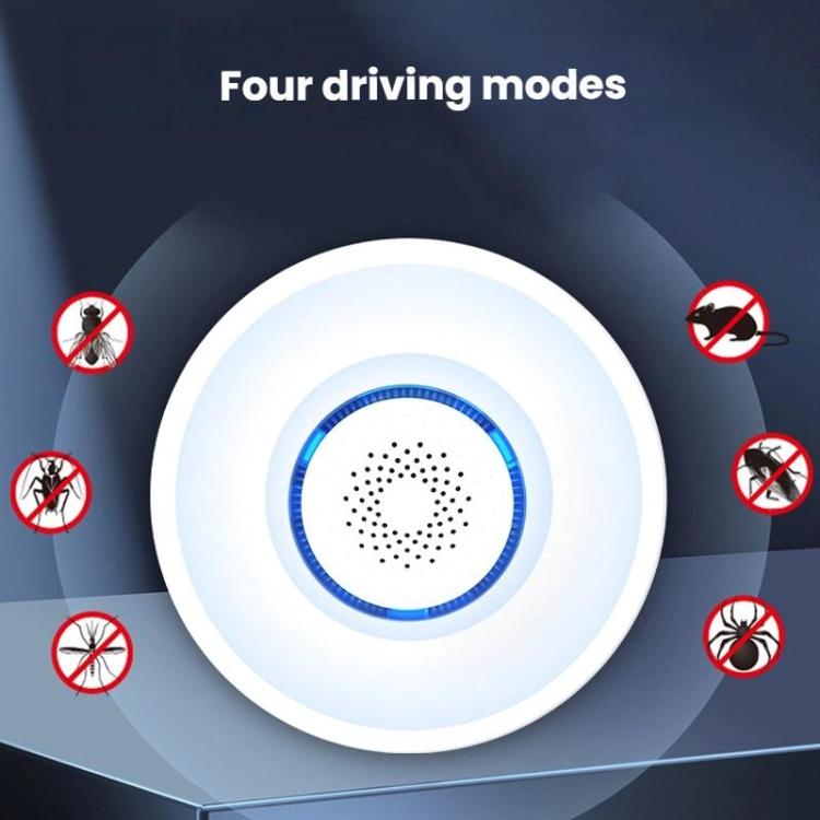 Safe Non-Toxic Ultrasonic Rodent Repellent Intelligent Frequency Conversion Household Pest Repeller