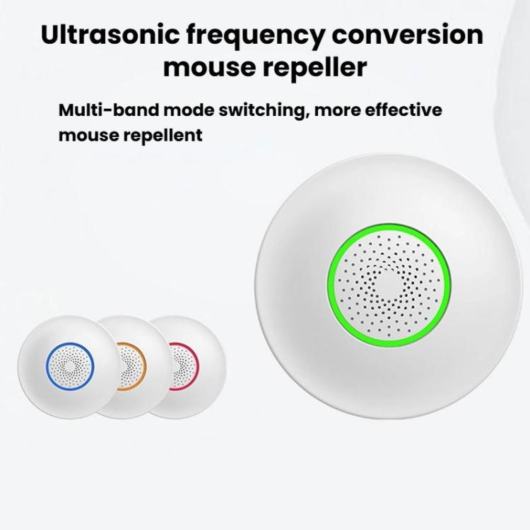 Safe Non-Toxic Ultrasonic Rodent Repellent Intelligent Frequency Conversion Household Pest Repeller