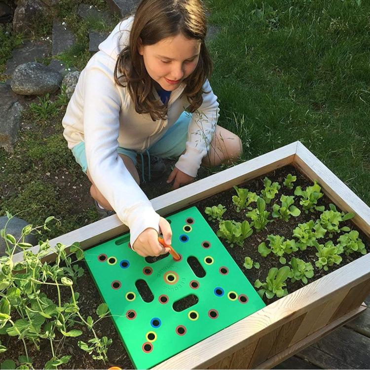 Seeding Stencil Spacing Tool Vegetable Planting Board