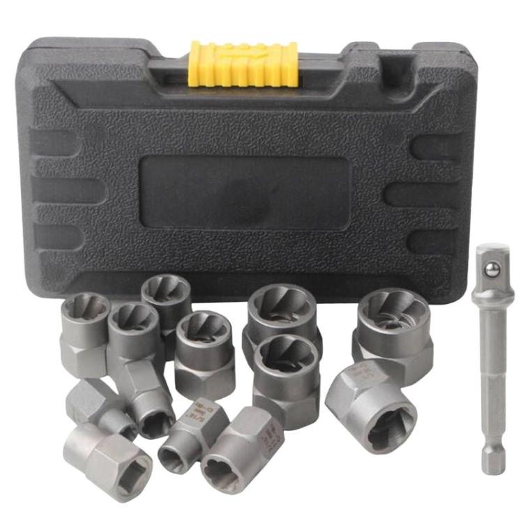 Damaged Nut Extractor Reverse-Thread Socket Screw Removal Tool