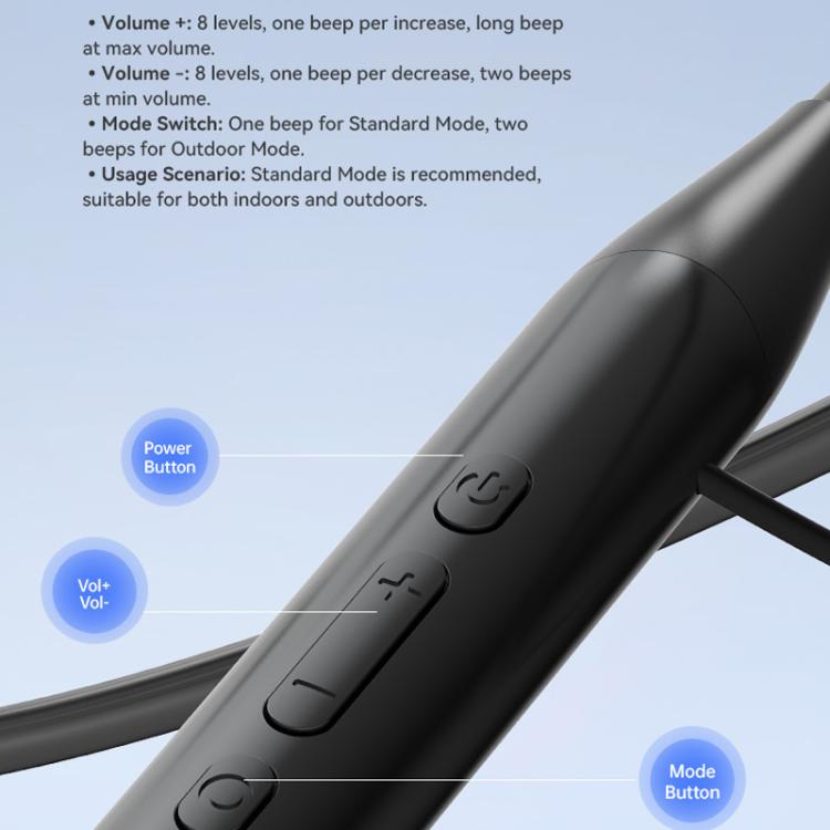 Neck-mounted Bluetooth Earphone Assisted Listening Collector Elderly People Amplifier