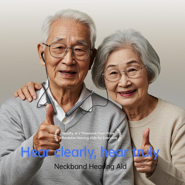 Neck-mounted Bluetooth Earphone Assisted Listening Collector Elderly People Amplifier
