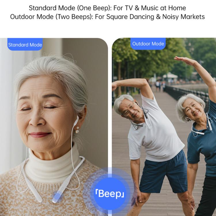 Neck-mounted Bluetooth Earphone Assisted Listening Collector Elderly People Amplifier