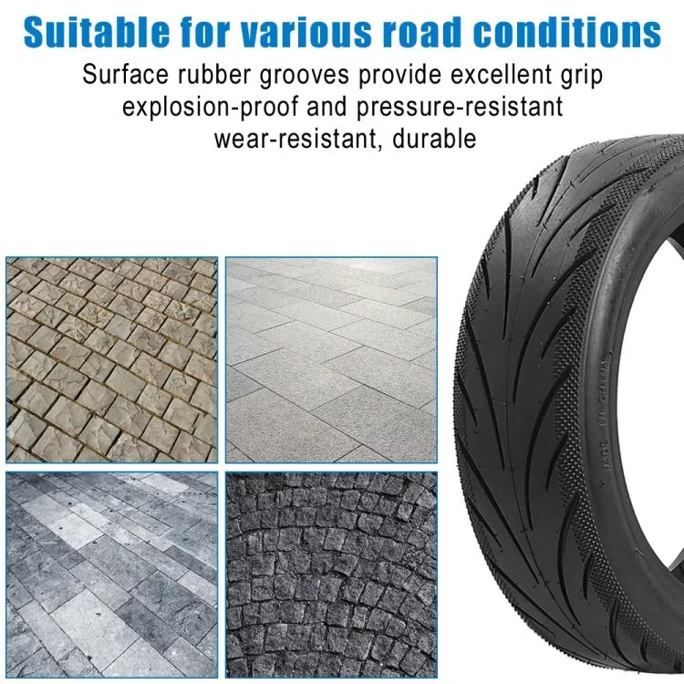 Electric Scooter 10x2.50 Rubberized Vacuum Tires For Ninebot F2 / F2 Plus / F2 Pro / F30D / F40D