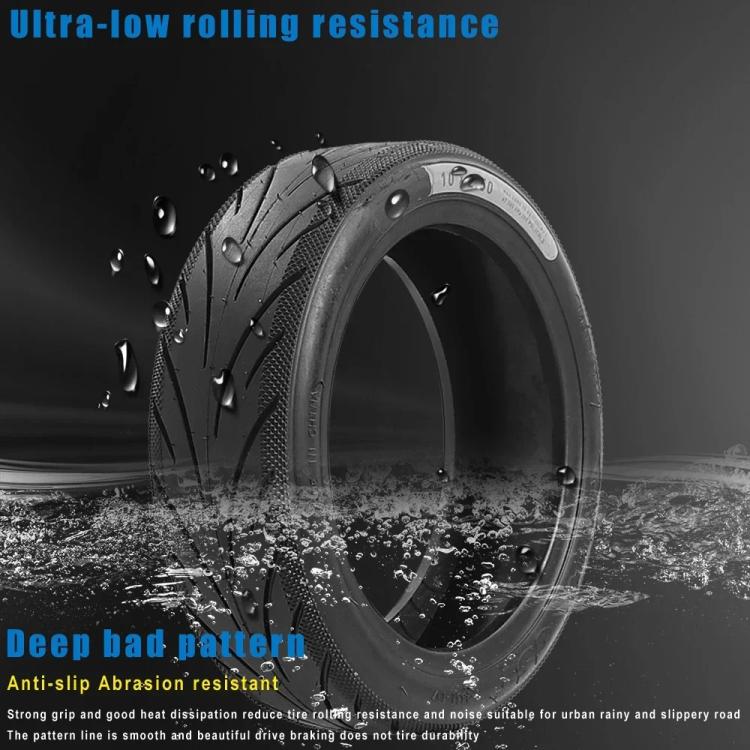 Electric Scooter 10x2.50 Rubberized Vacuum Tires For Ninebot F2 / F2 Plus / F2 Pro / F30D / F40D
