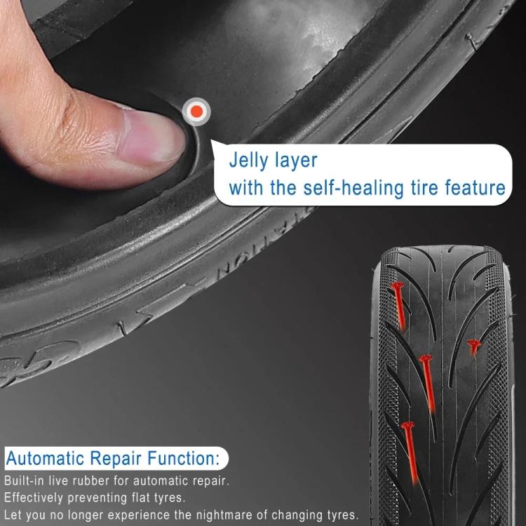 Electric Scooter 10x2.50 Rubberized Vacuum Tires For Ninebot F2 / F2 Plus / F2 Pro / F30D / F40D