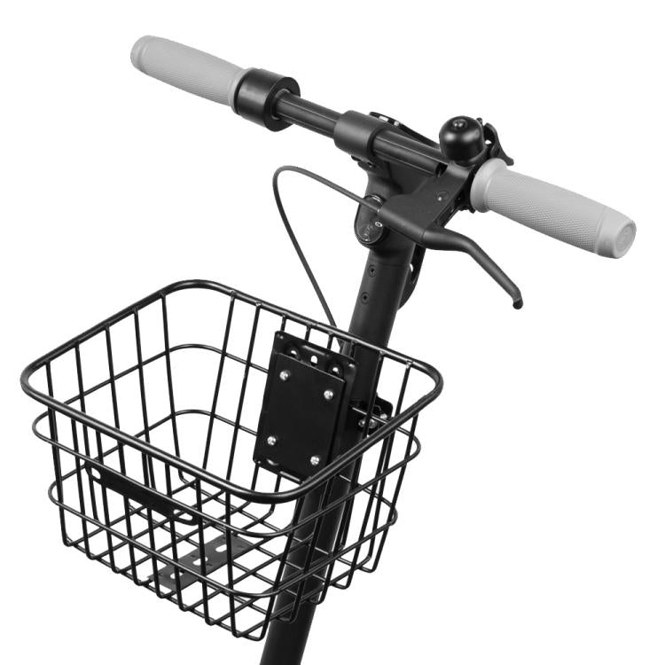 Electric Scooter Universal Front Basket Portable Practical Iron Tube Basket