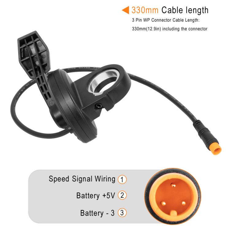 Electric Bicycle 108X R Throttle Starting Adjustable Speed Turning Grip Accelerated Thumb Throttle Brake