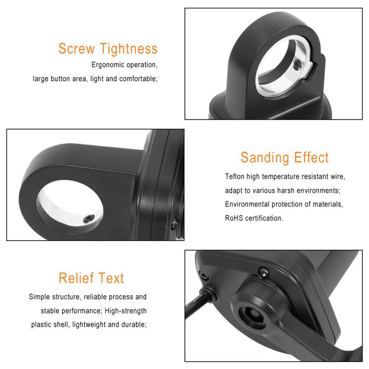 Electric Bicycle 108X R Throttle Starting Adjustable Speed Turning Grip Accelerated Thumb Throttle Brake