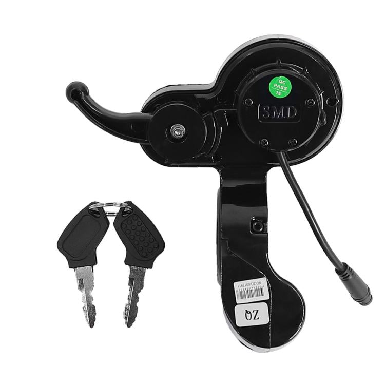 Electric Scooter LCD Display With Lock 6 Pin Dashboard