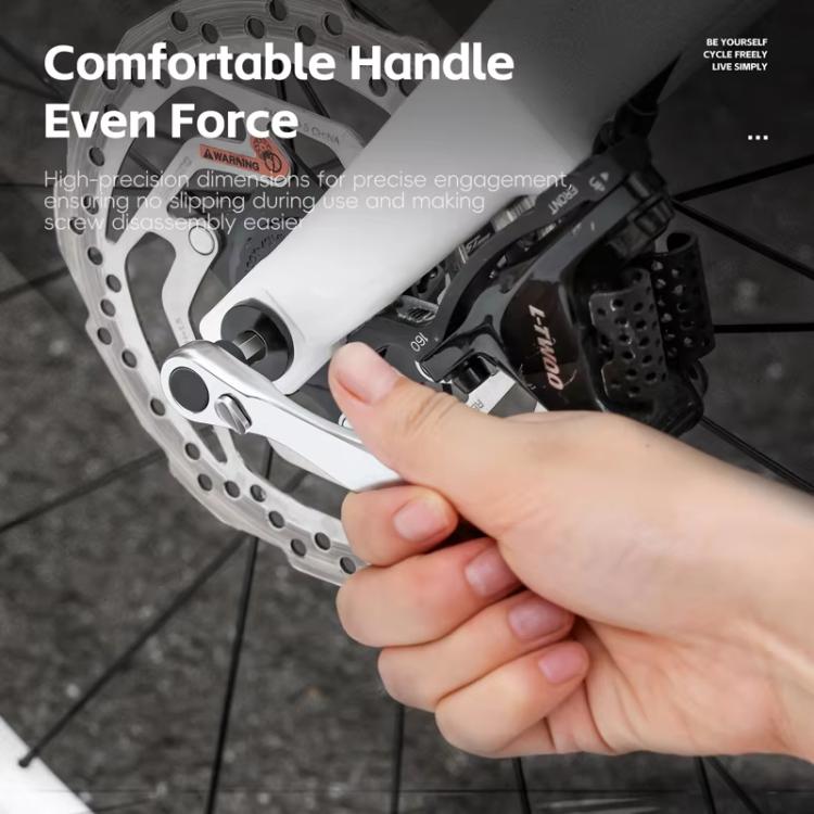 WEST BIKING Multi-Function Hexagonal Bicycle Repair Wrench Tool Set