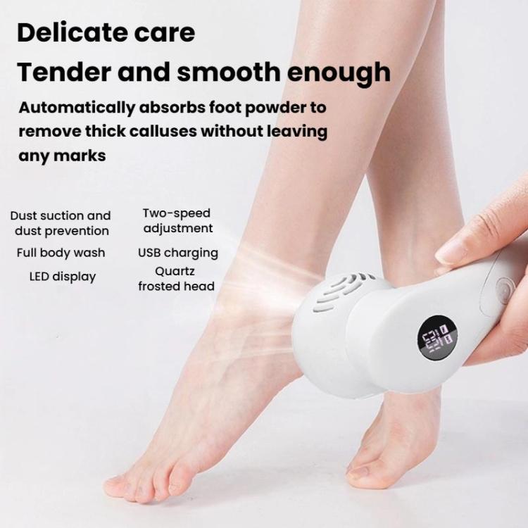 ZM-518 Electric Vacuum Callus Remover With Digital Display Dead Skin Callus Foot File Machine