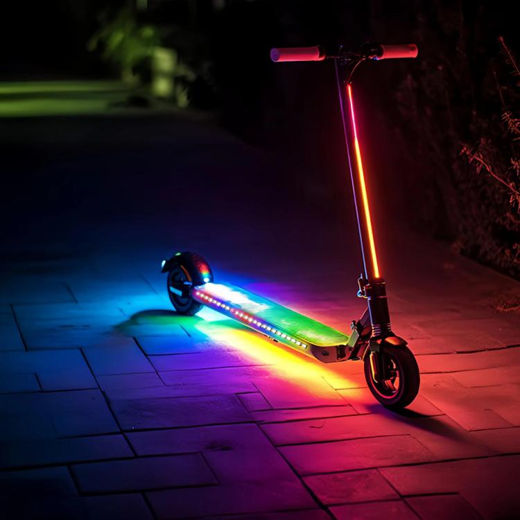 Scooter Chassis RGB Ambient Lighting Strip With Battery Compartment