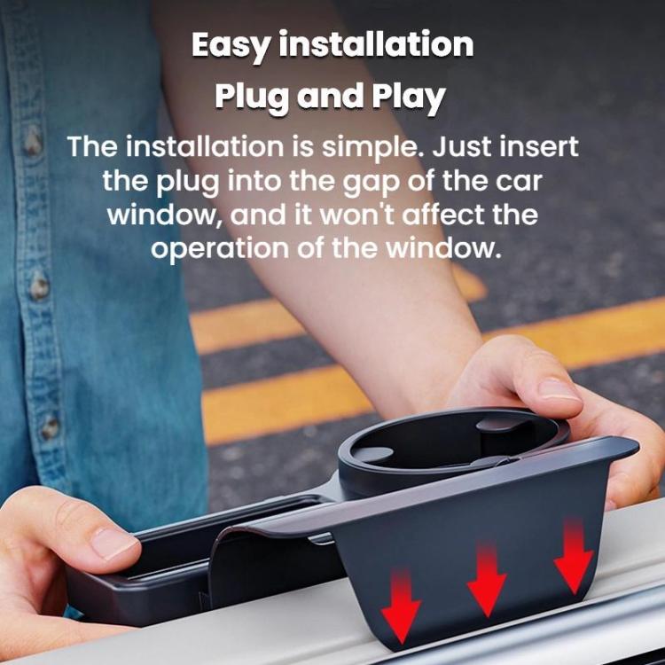 SHUNWEI Multifunctional Door Storage Cup Holder Mobile Phone Slot Storage Box