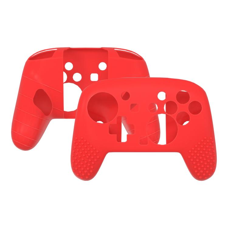 For Switch 2 Pro Controller Soft-Touch Silicone Case with Skin-Friendly Grip