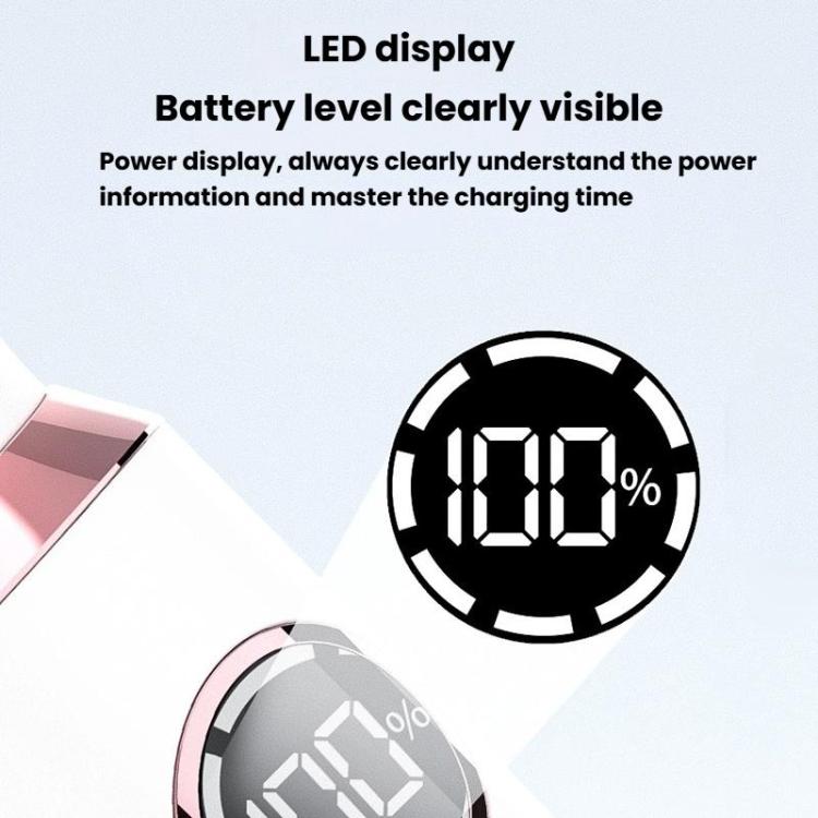 7 In 1 Rechargeable Digital Display Hair Removal Kit Underarm Intimate Area Shaver Unisex Full-Body Epilator