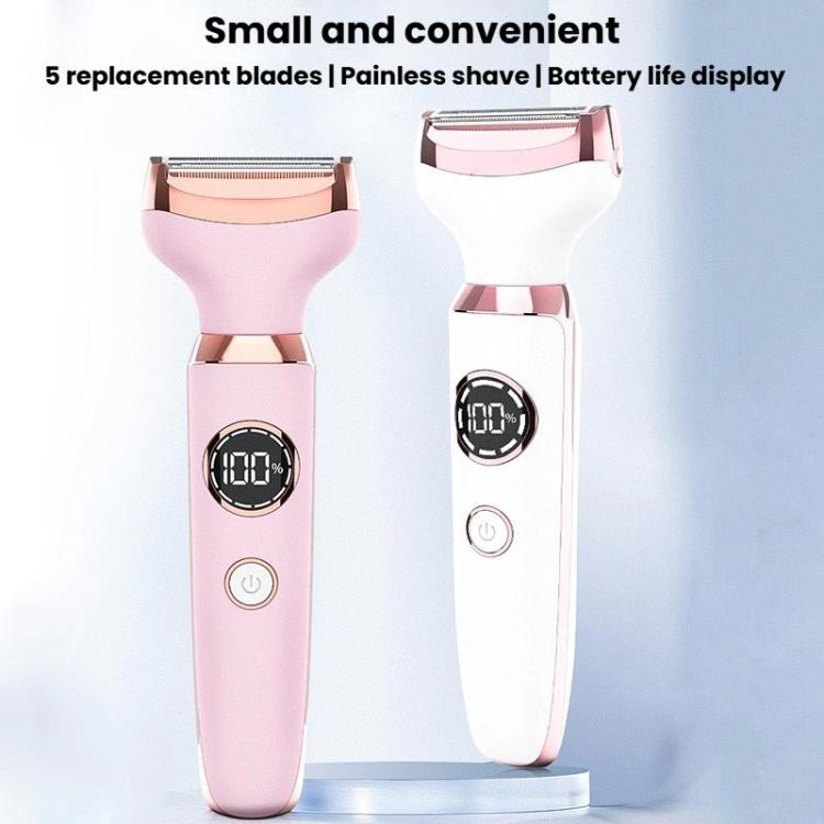 7 In 1 Rechargeable Digital Display Hair Removal Kit Underarm Intimate Area Shaver Unisex Full-Body Epilator
