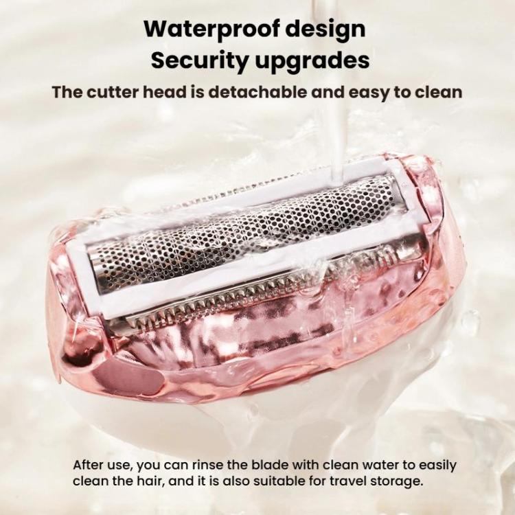 7 In 1 Rechargeable Digital Display Hair Removal Kit Underarm Intimate Area Shaver Unisex Full-Body Epilator