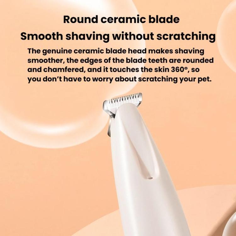 Household Pet Paw Hair Trimmer Quiet Cat Paw Hair Clipper