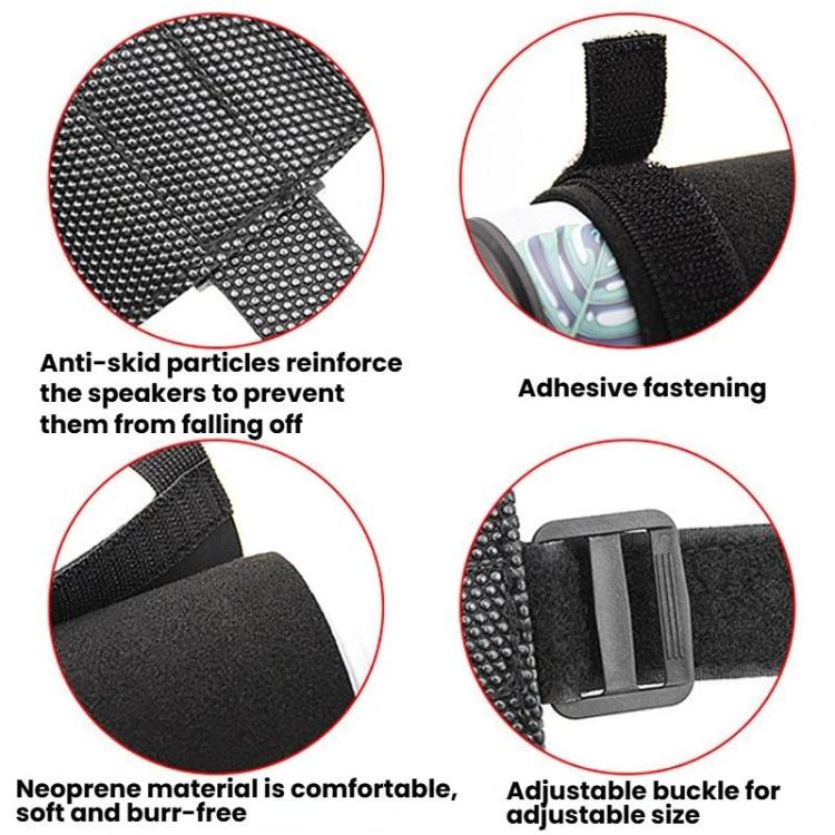 Bicycle Audio Strap Adjustable Water Bottle Cover