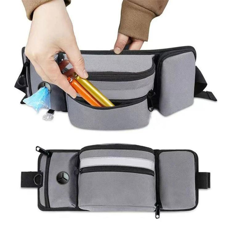 Pet Training Waist Pack Outdoor Fitness Dog Walking Bag