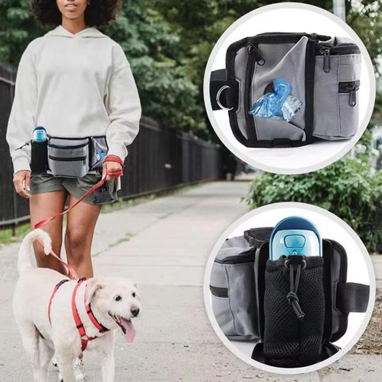 Pet Training Waist Pack Outdoor Fitness Dog Walking Bag