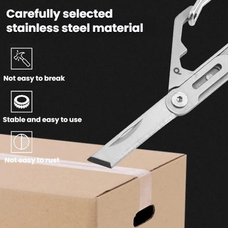 6 In 1 Cell Phone Card Removal Pin Keychain Tool Multi-functional Carrying Portable Wrench