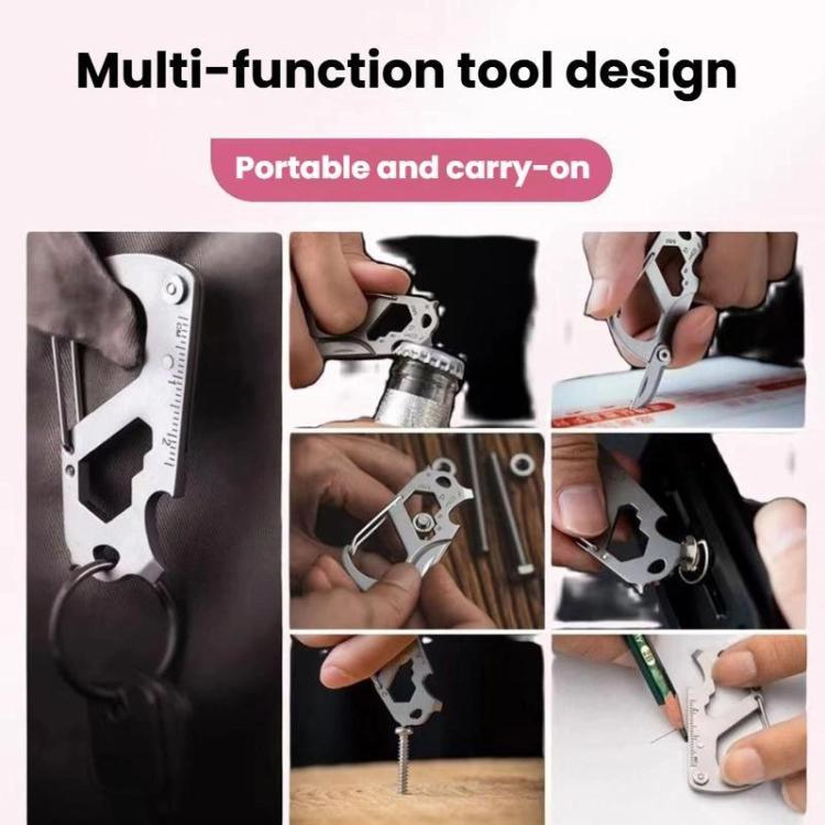 7 In 1 Outdoor Multifunctional Screwdriver Bottle Opener Portable Gadgets