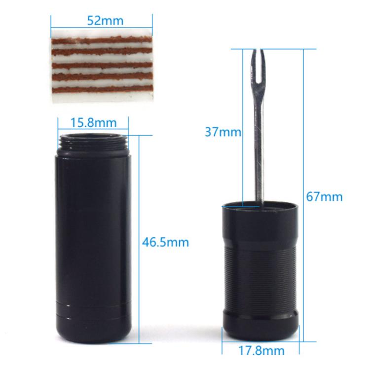 2pcs Emergency Tire Repair Rubber Strips Bicycle Repair Tool Fork