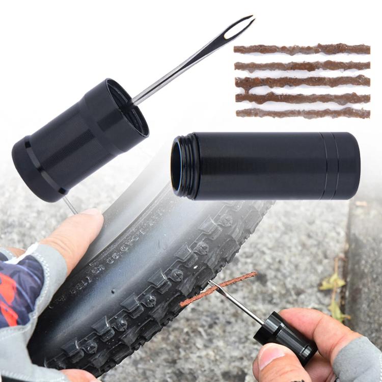 2pcs Emergency Tire Repair Rubber Strips Bicycle Repair Tool Fork