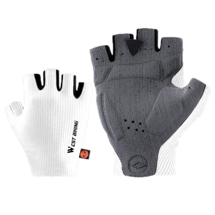 WEST BIKING Cushioned Breathable Non-slip Cycling Training Gloves
