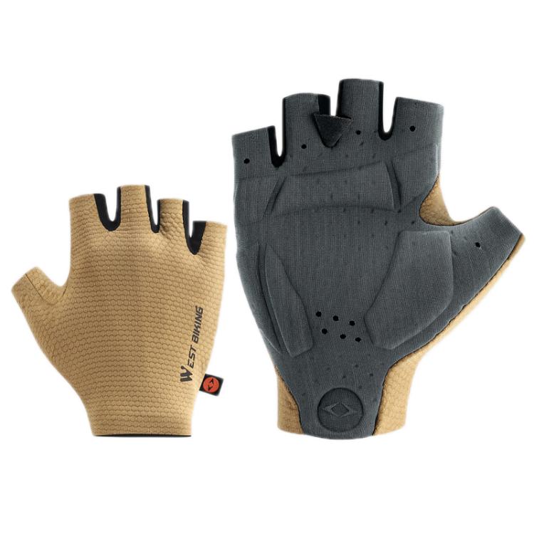 WEST BIKING Cushioned Breathable Non-slip Cycling Training Gloves