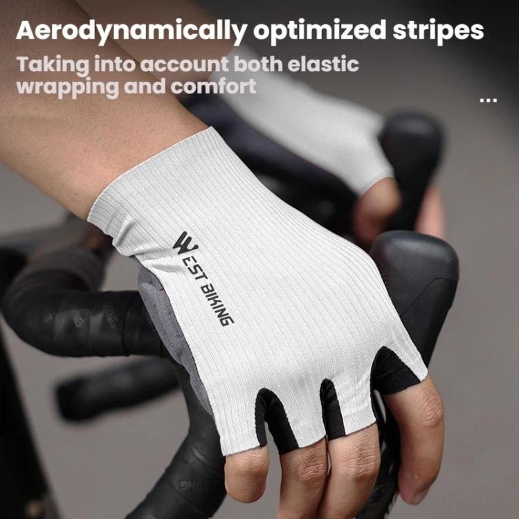 WEST BIKING Cushioned Breathable Non-slip Cycling Training Gloves