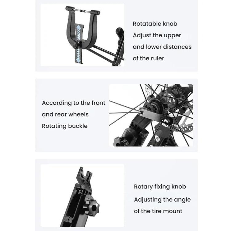 WEST BIKING Bicycle Repair Rim Adjustment Station Hub Aligner
