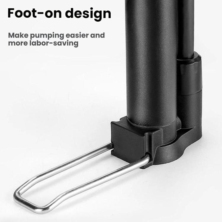 WEST BIKING Mini Portable Bicycle High-Pressure 120PSI Pump