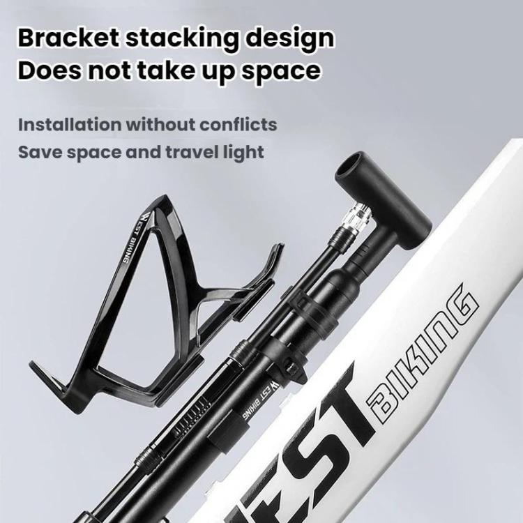 WEST BIKING Mini Portable Bicycle High-Pressure 120PSI Pump