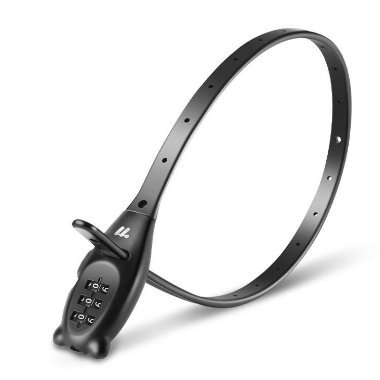 WEST BIKING Bicycle/Motorcycle Helmet Anti-Theft Portable Combination Cable Tie Lock