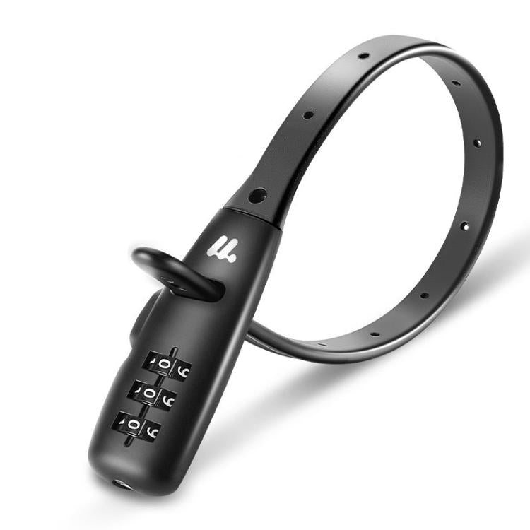 WEST BIKING Bicycle/Motorcycle Helmet Anti-Theft Portable Combination Cable Tie Lock