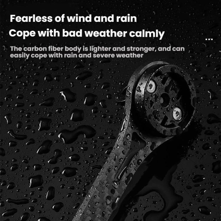 WEST BIKING Carbon Fiber Bicycle Computer Extension Bracket for Sports Cameras