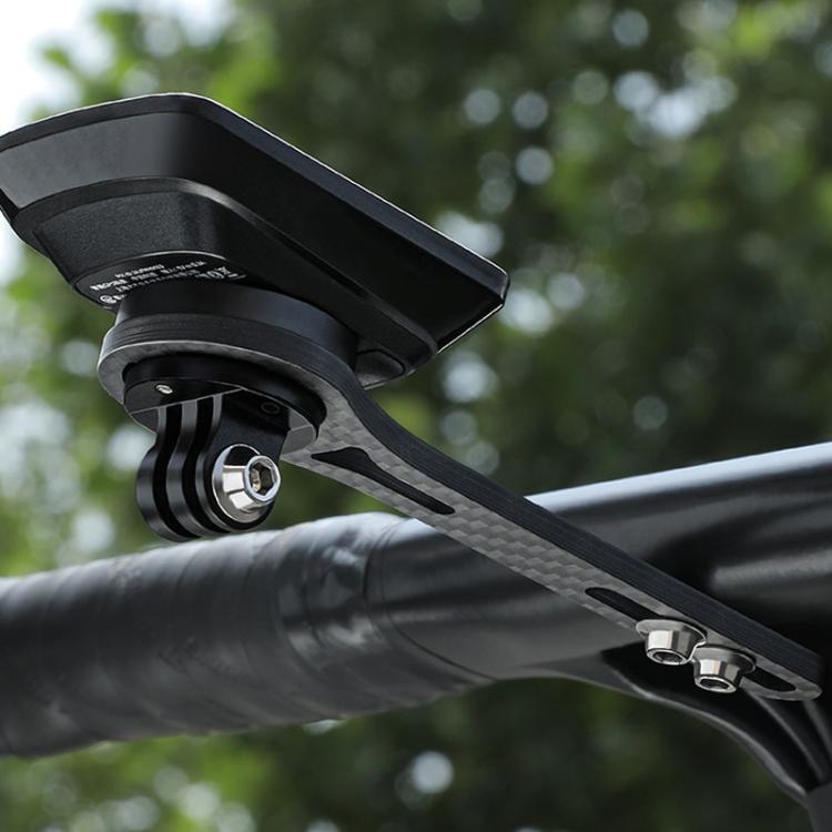 WEST BIKING Carbon Fiber Bicycle Computer Extension Bracket for Sports Cameras