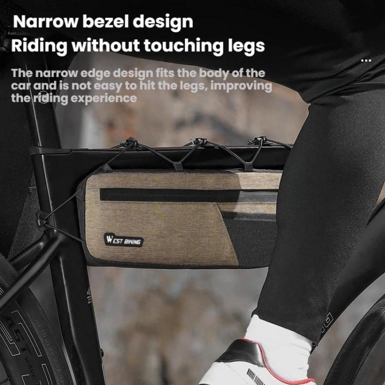 WEST BIKING Bike Crossbar Bag for Gear and Accessories