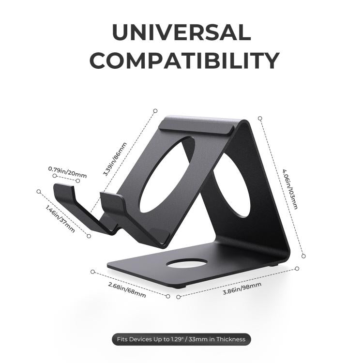 JYS Universal Metal Desktop Stand for Handheld Consoles Compatible with ROG Xbox Ally/X, Switch, Steam Deck & Lenovo Legion Go