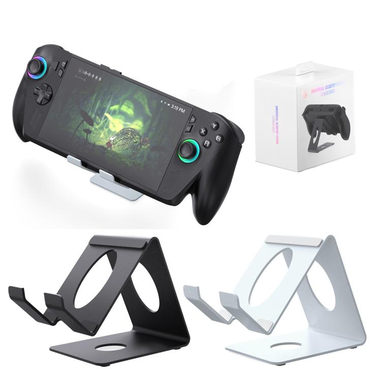 JYS Universal Metal Desktop Stand for Handheld Consoles Compatible with ROG Xbox Ally/X, Switch, Steam Deck & Lenovo Legion Go